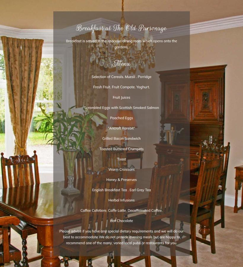 Berwick Upon Tweed The Old Parsonage Country House מראה חיצוני תמונה